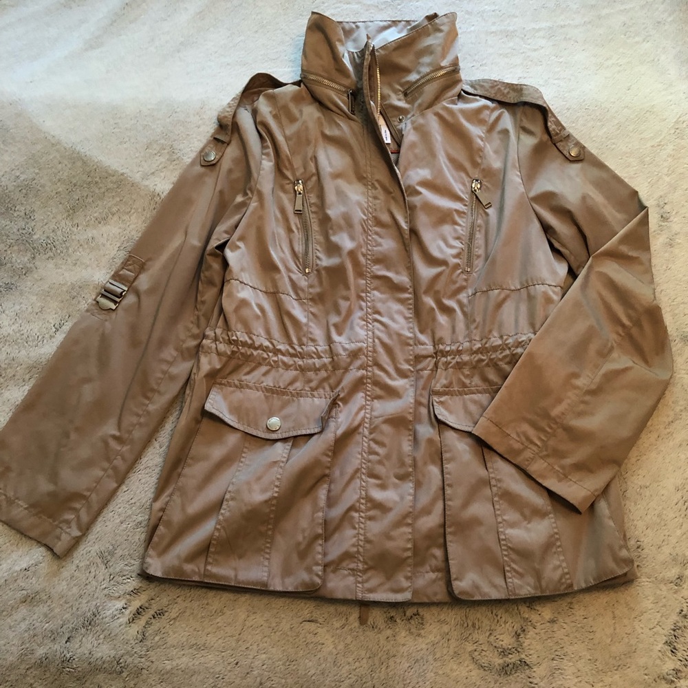BCBGeneration Tan Rain Jacket